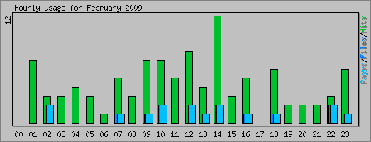 Hourly usage