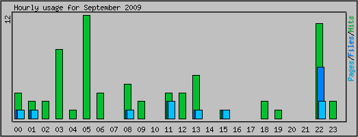 Hourly usage