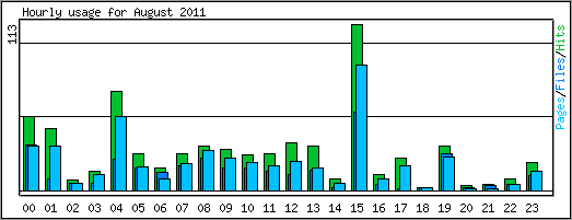 Hourly usage