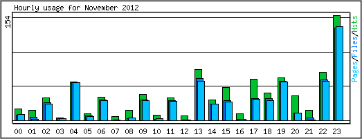 Hourly usage