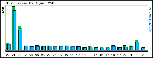 Hourly usage