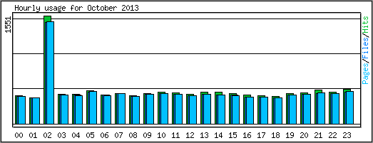 Hourly usage