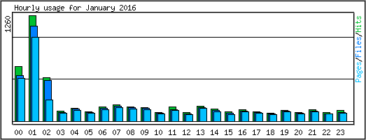 Hourly usage