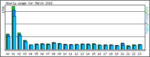 Hourly usage