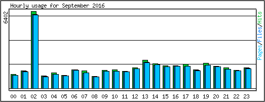 Hourly usage