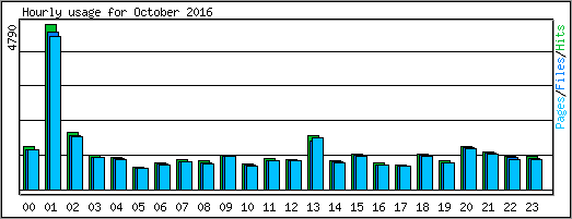 Hourly usage