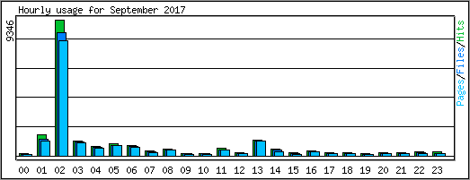 Hourly usage