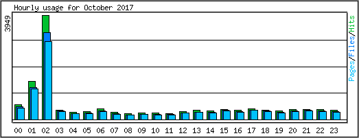 Hourly usage